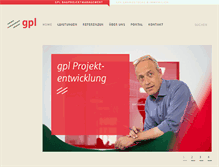 Tablet Screenshot of gpl.de